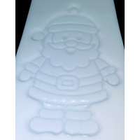 mal raamhanger kleine kerstman